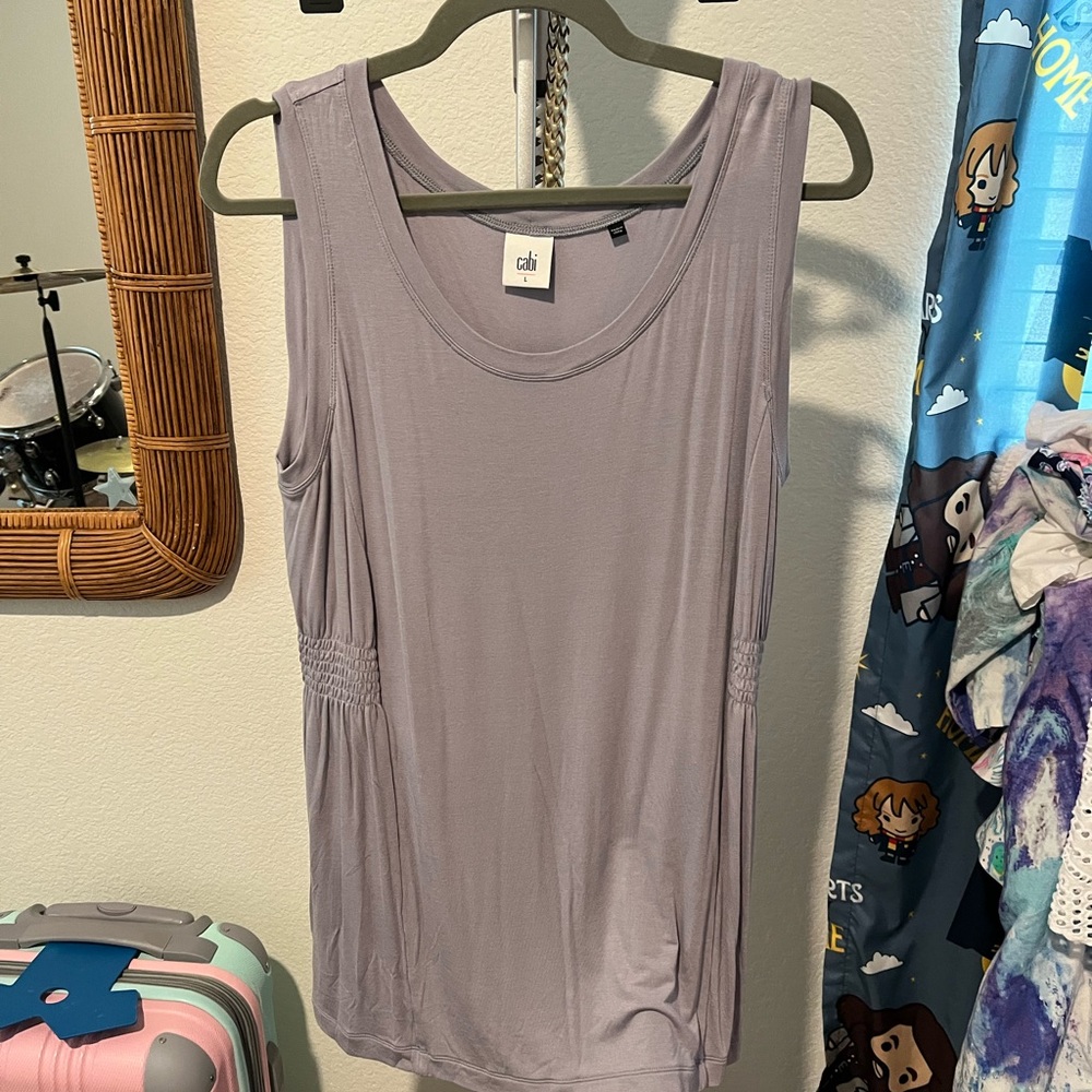 CAbi top grey size large